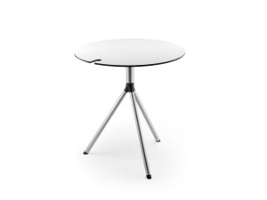 Круглый стол с откидной крышкой