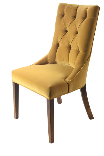 U711 (0914-05) Большое кресло Petersham с пуговицами на спинке ijlbrown  - Вид №1