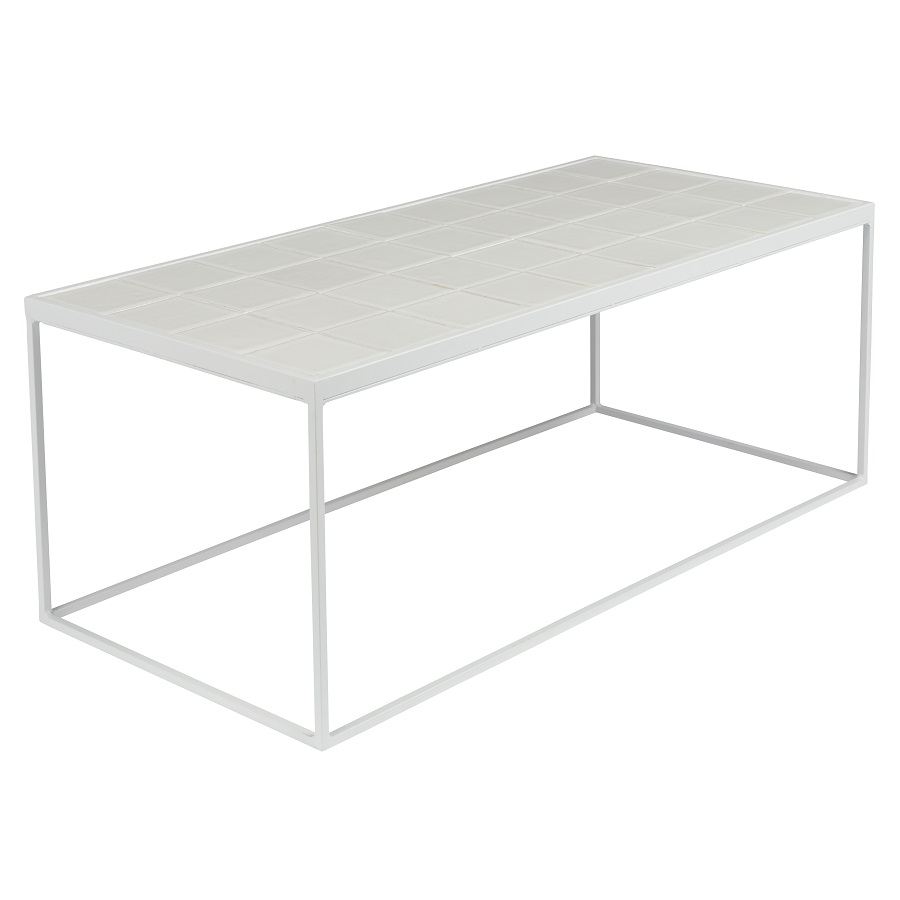 Стол кофейный Glazed, белый Zuiver 2300138 - Вид №4