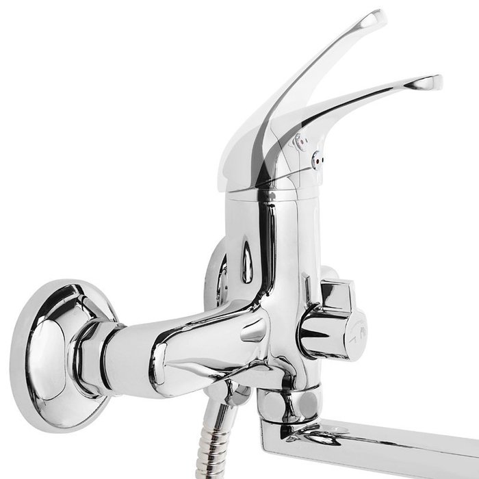 DAVSBLCM10 Milardo Davis Смеситель для ванны с длинным изливом Davis Россия  - Вид №2