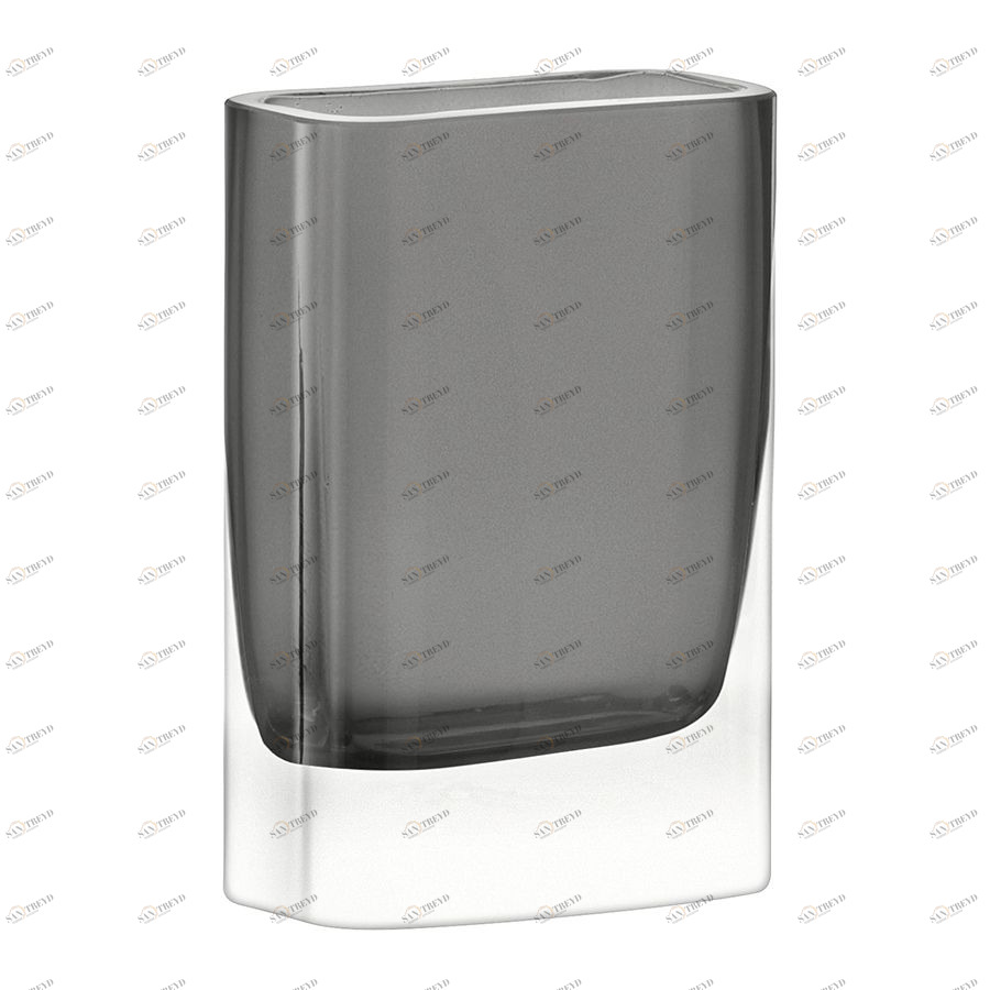 Ваза прямоугольная Modular 15x10x5 см серая LSA International G85715970