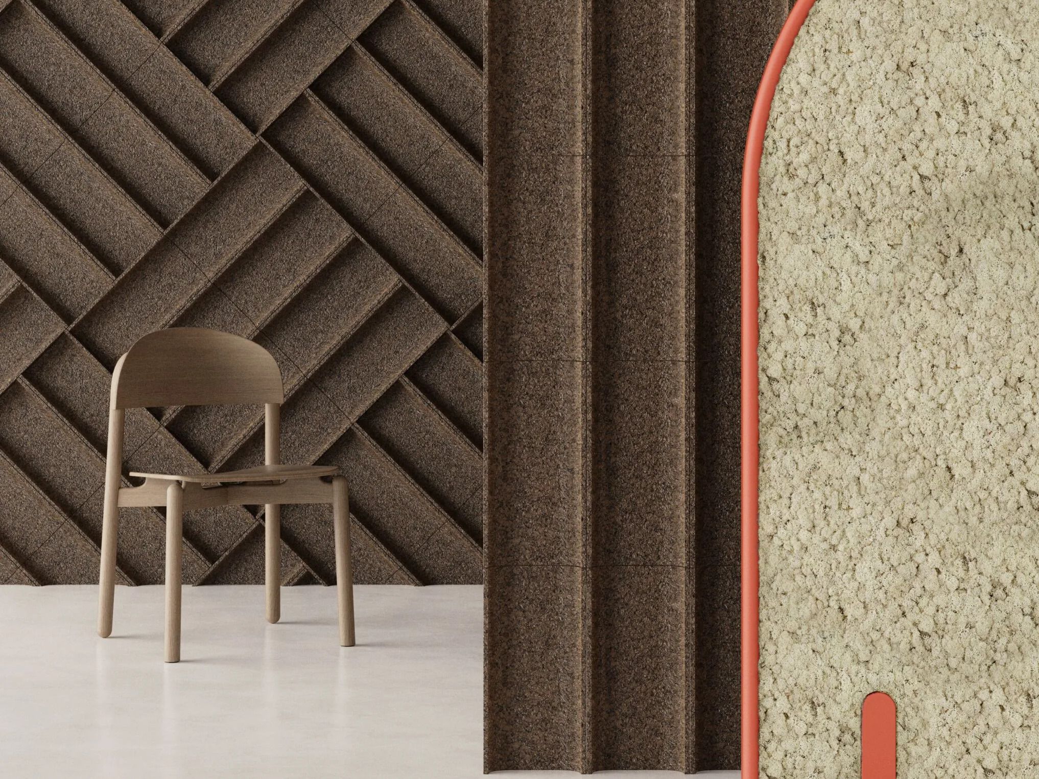 Акустическая панель из пробки GREENMOOD PARENTHESE ARCH-00030289 - Вид №4