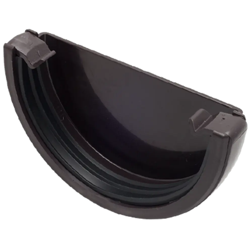 Заглушка желоба универсальная коричневый FINEBER STLM-2010044