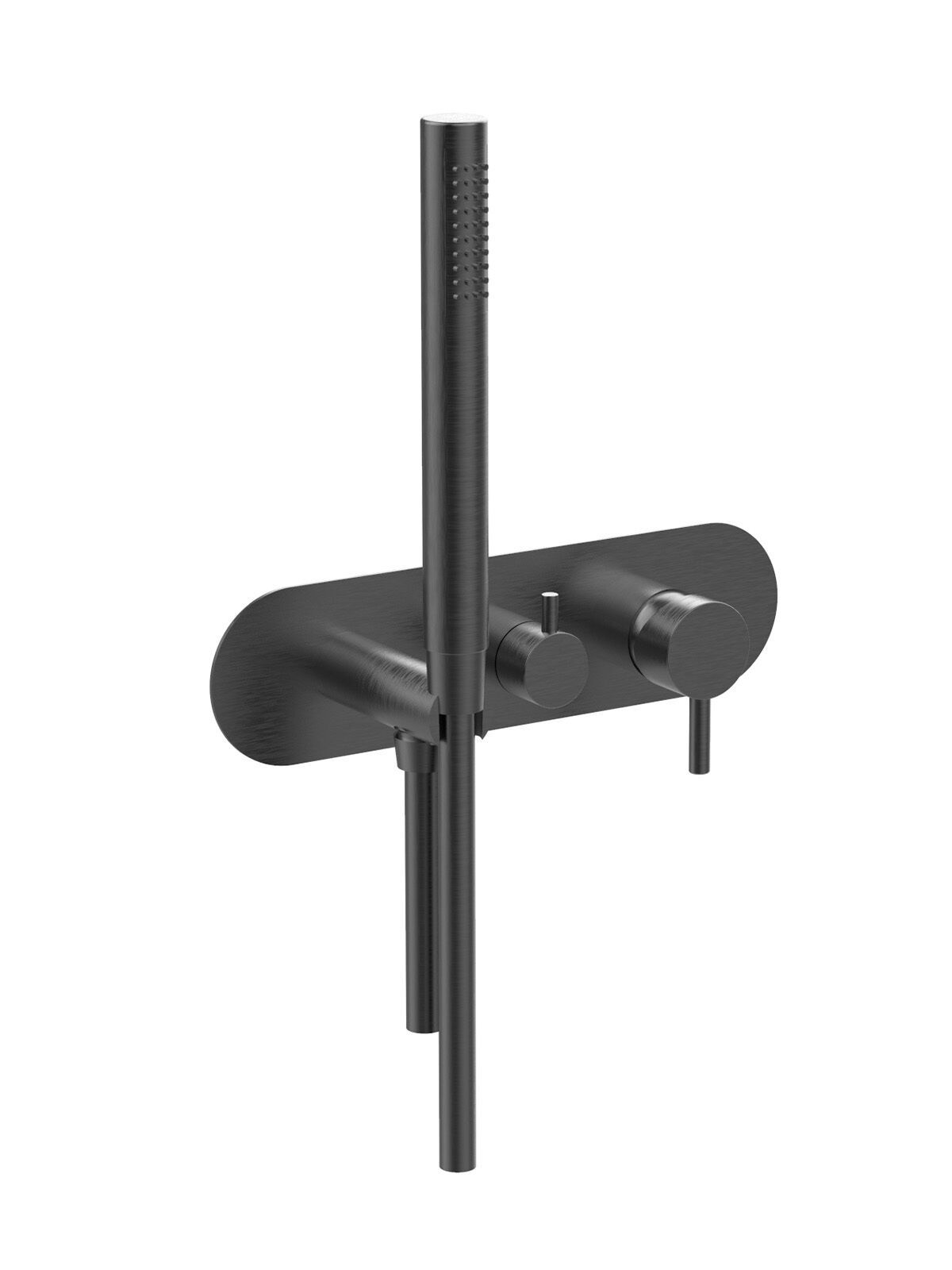 3 отверстия утопленный однорычажный смеситель для душа Rubinetterie Frattini Pepe XL ARCH-00143936 - Вид №3