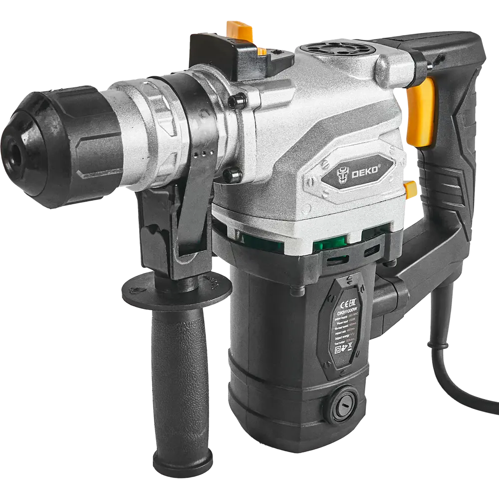 Перфоратор сетевой SDS-plus Deko DKH1000W, 1000 Вт, 4.1 Дж 88035741 STLM-2123953 