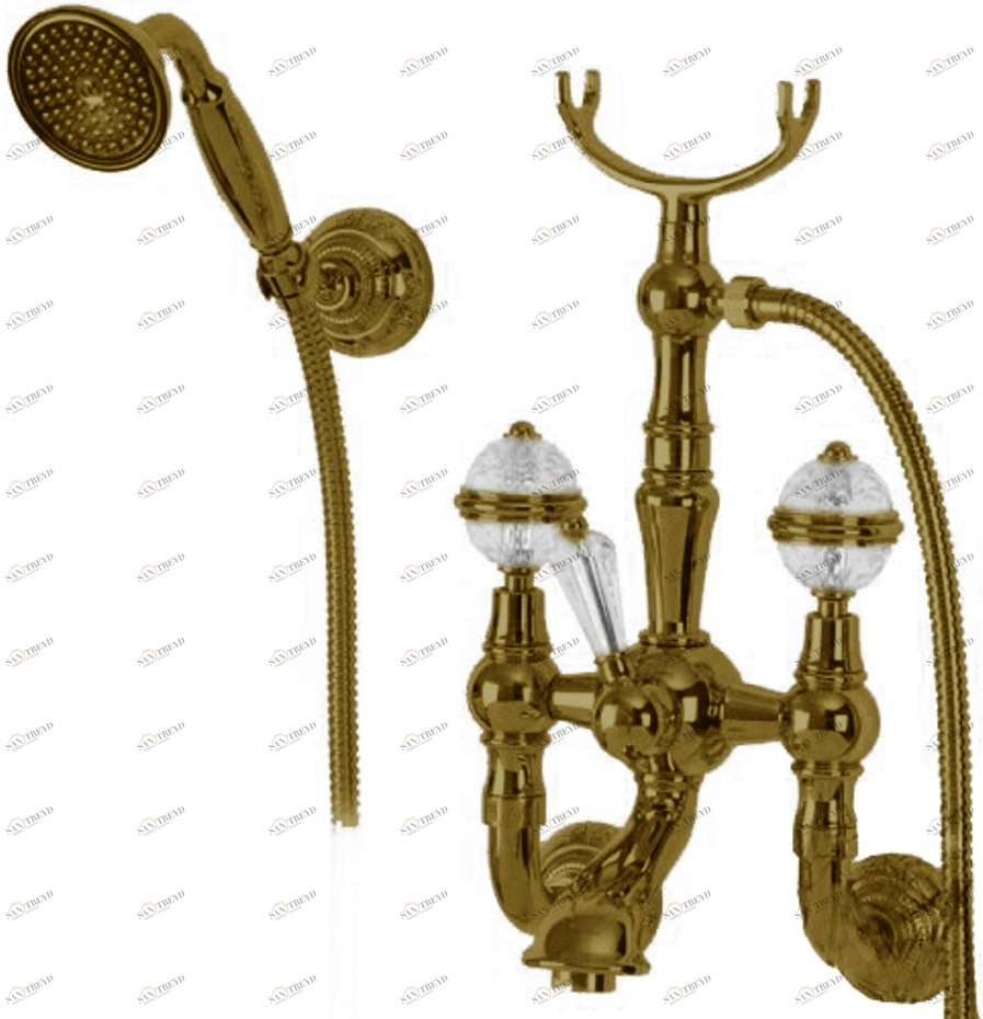 Смеситель MIGLIORE.CRistalia ML.CRS-3702.BR для ванны/душа, бронза 