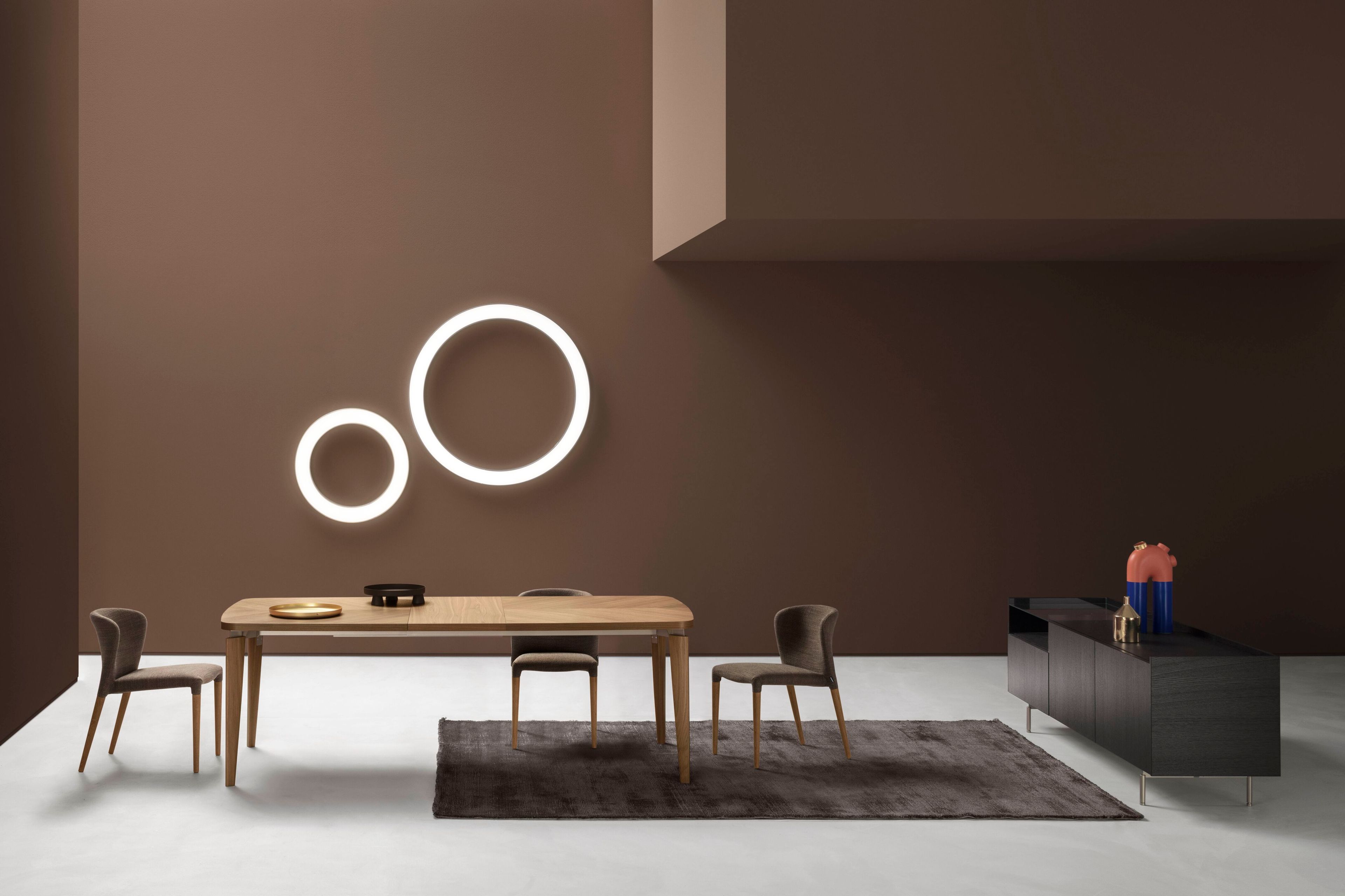 Деревянный прямоугольный стол Alf DaFrè FYRA ARCH-00053224 - Вид №5