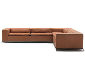 Кожаный угловой диван