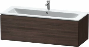 LC614305353 Тумбочка подвесная L-Cube #LC6143 1220 x 481 мм Каштан темный, декор