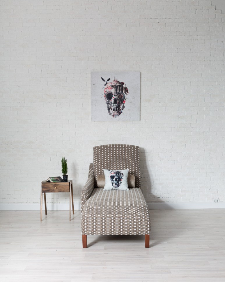 Кушетка Kushe бежевая ICON DESIGNE ДИЗАЙНЕРСКИЕ 177996 Бежевый  - Вид №4