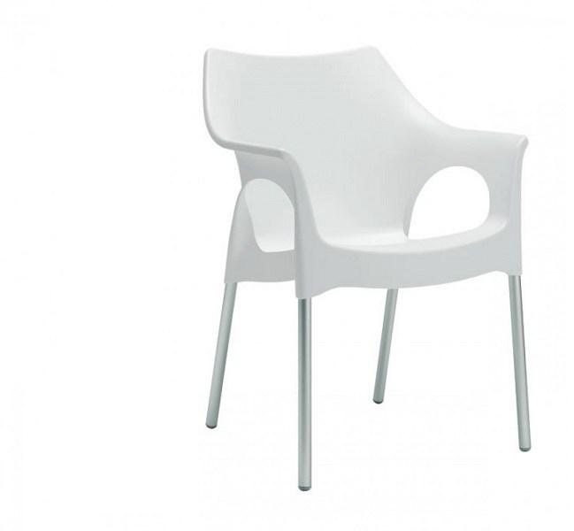 SCAB DESIGN Эргономичное штабелируемое кресло из технополимера с подлокотниками sun-id-1435721 - Вид №2