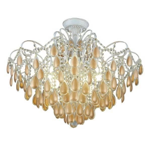 Потолочная люстра Omnilux Agrigento OML-74507-10 OMNILUX ДИЗАЙНЕРСКИЕ 184180 Золотой