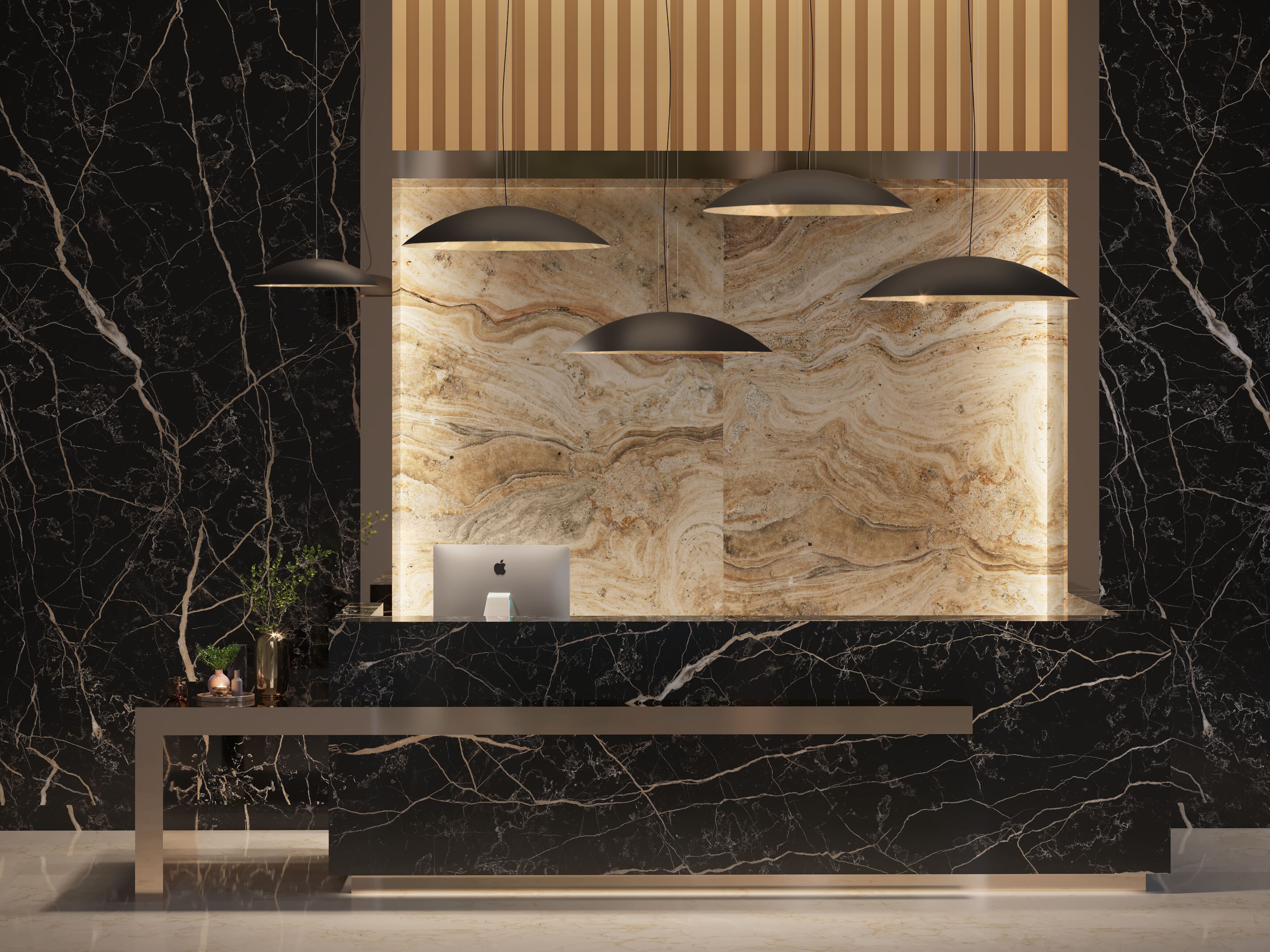 Алюминиевый светодиодный подвесной светильник Hind Rabii Ond'a ARCH-00122141 - Вид №4