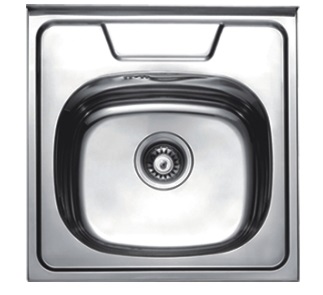 HBD5050 Кухонная мойка , сталь микродекор Haiba  - Вид №1