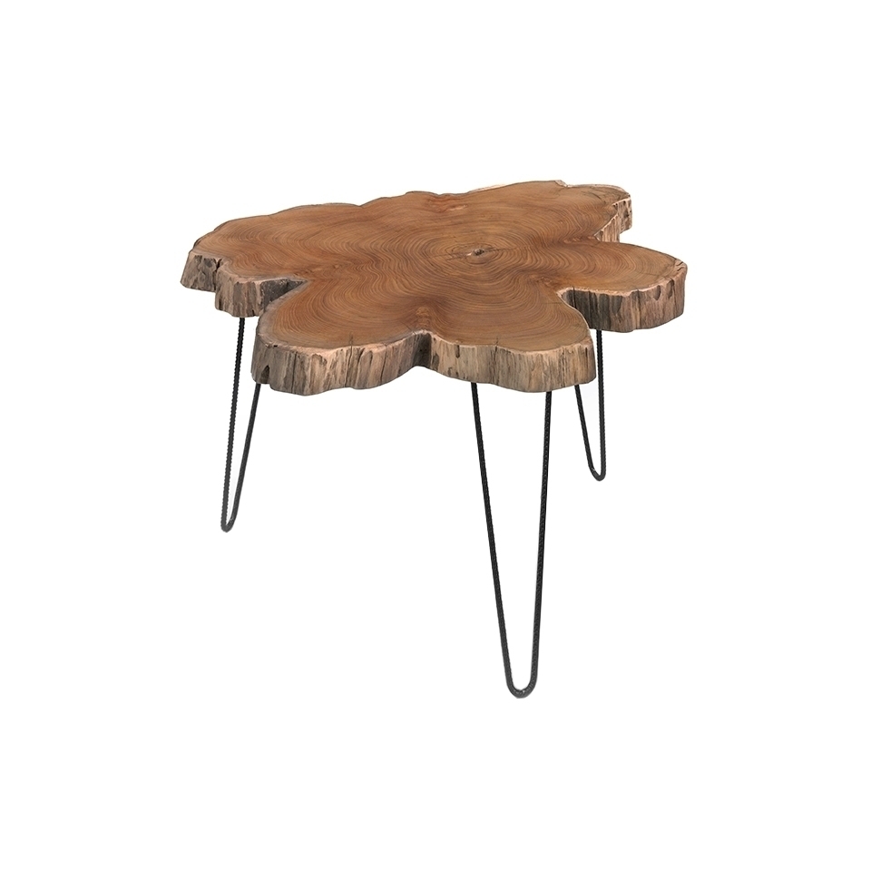 106015 Угловой стол из массива тикового дерева Angel Cerda LANPENGAN-EXP  - Вид №1