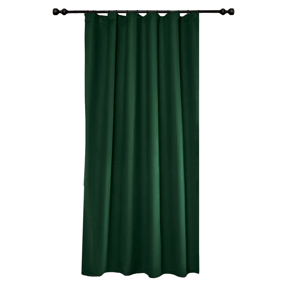 KREAFORTA Manchester - бархатная штора изумрудного цвета 200x280 см 89401549 STLM-1569132