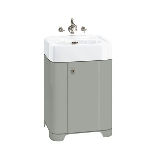 Раковина 600мм с тумбой, цвет темно - оливковый Arcade Burlington ARC600 1TH, ARC9M - Вид №2