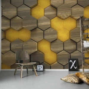 6005C-VD4-Woodcomb-Olive Фотообои Komar Infinity 2.5х4 м