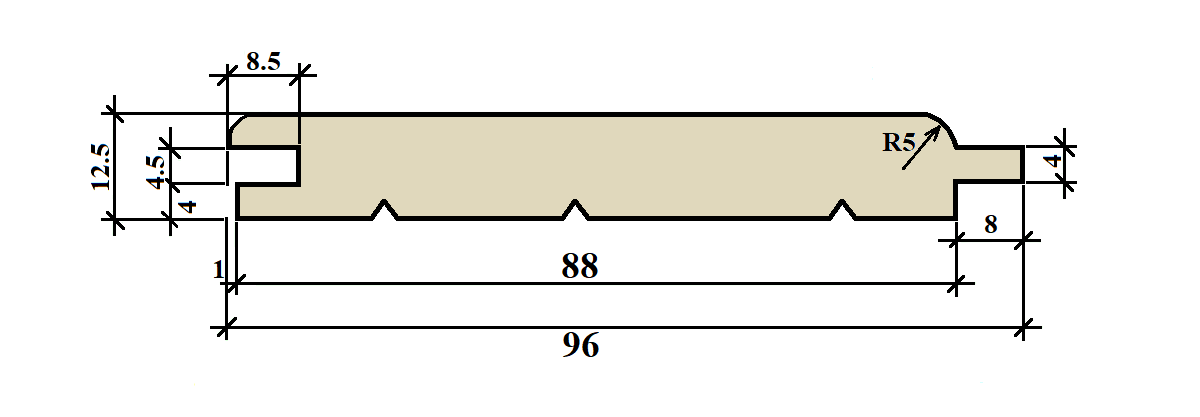 Вагонка штиль Santreyd для элегантной отделки стен и потолков 82607470 STLM-0031380 - Вид №8