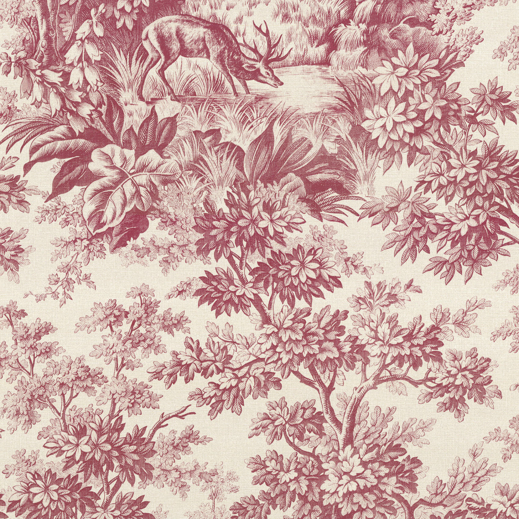 Traditional bathrooms Motivtapete Stag Toile Little Greene Stag Toile - Little Greene  - Вид №3