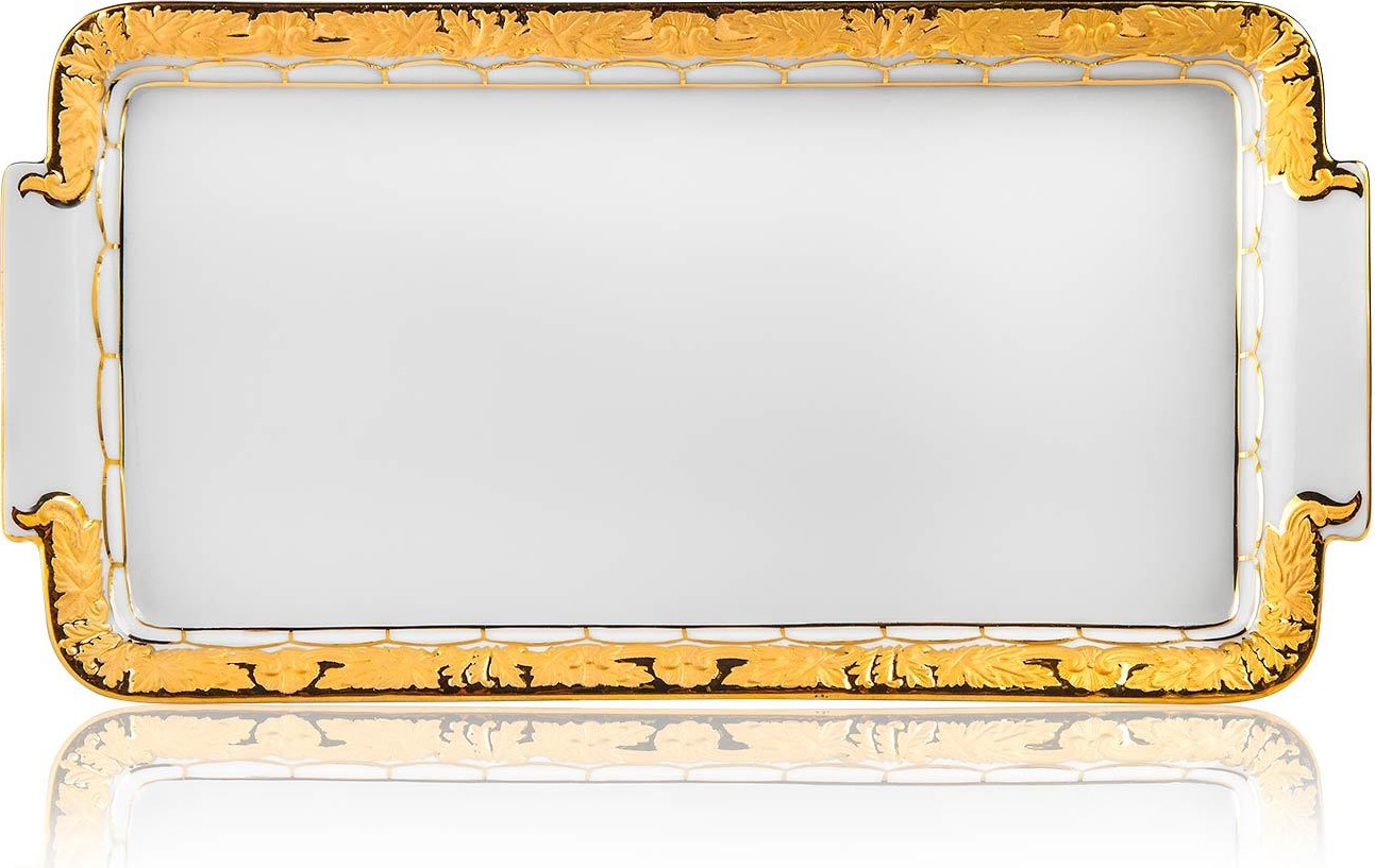 81704 Meissen Блюдо прямоугольное 29см "Форма - Икс" Фарфор 