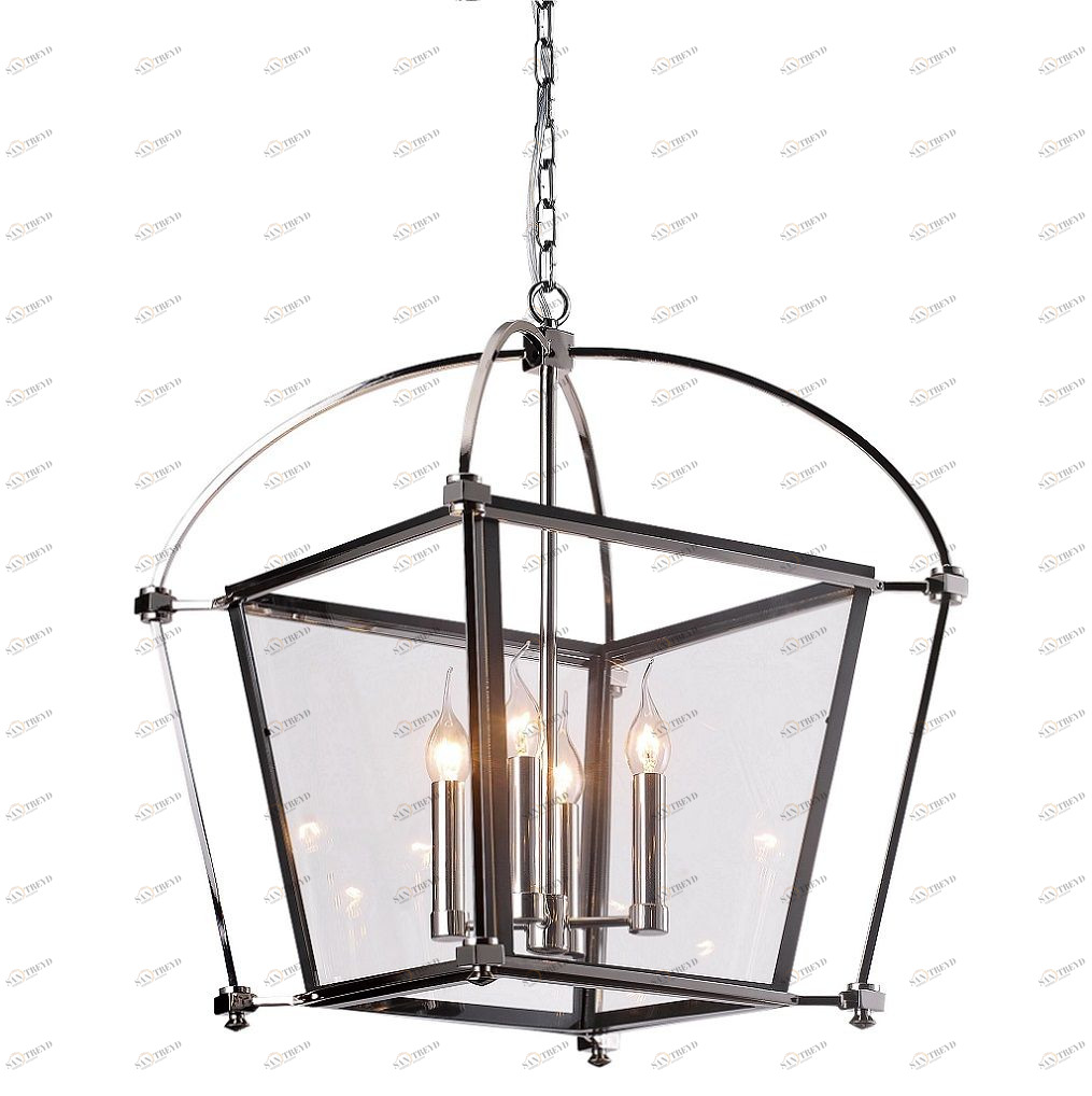 Подвесная люстра Crystal Lux Sorrento SP4 CRYSTAL LUX ДИЗАЙНЕРСКИЕ, SORRENTO 056963 Прозрачный 