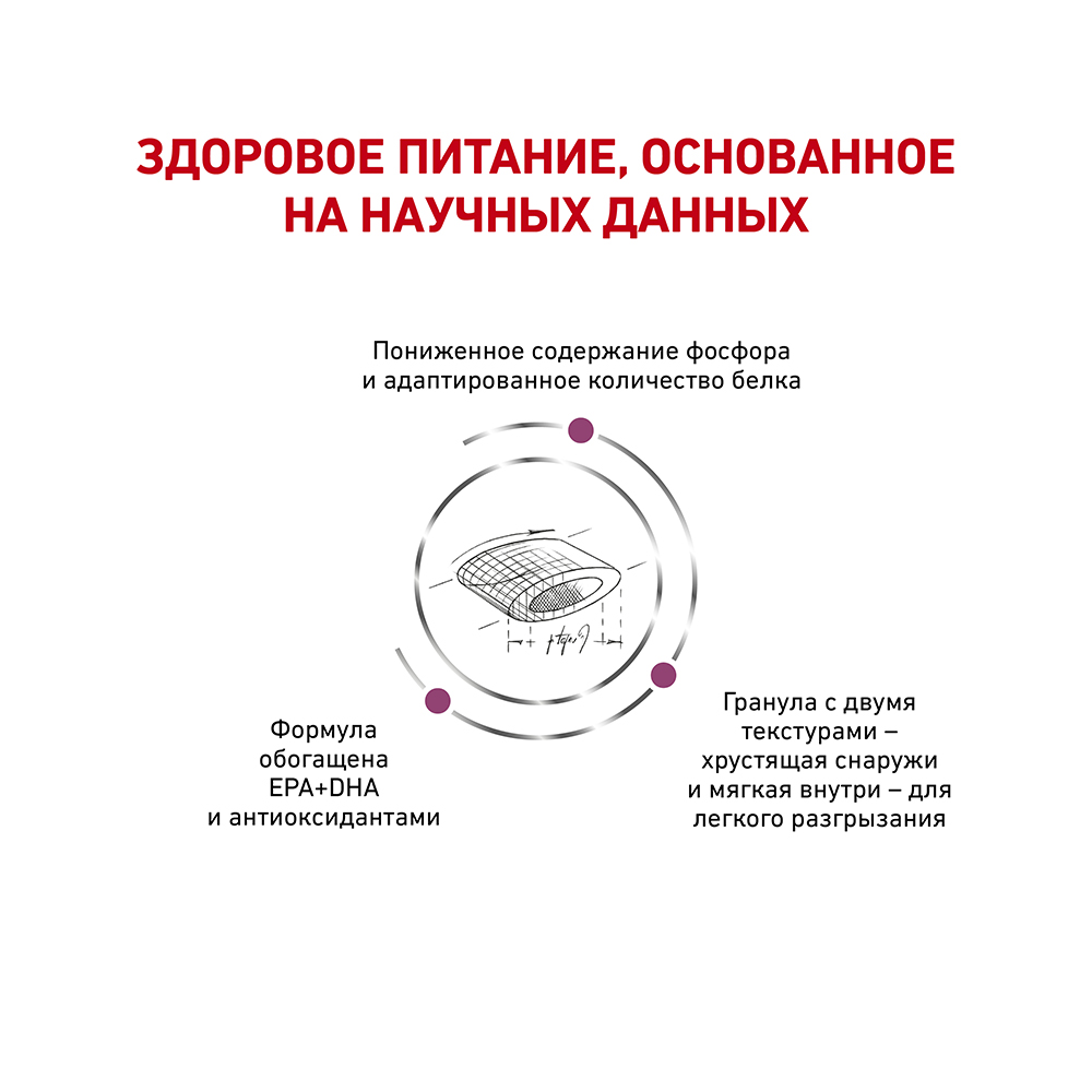 ПР0056391 Корм для кошек Vet Diet Renal Select при хронической почечной недостаточности сух. 400г ROYAL CANIN  - Вид №3