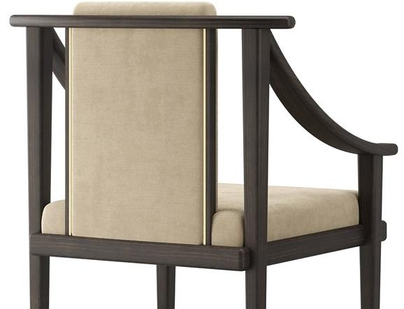 FRATO Бархатное кресло с подлокотниками Kochi Fup100010aaa  - Вид №2