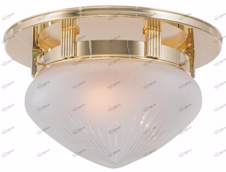 Patinas Lighting Никелевый потолочный светильник ручной работы New york sun-id-1466106