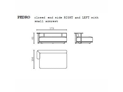 Тканевый модульный садовый диван CPRN HOMOOD Shapes Outdoor ARCH-00060483 - Вид №4