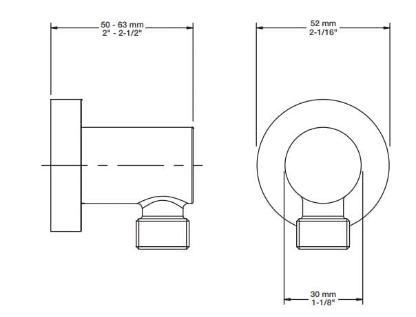 Термостатический набор для душа с ручным душем BARIL PRO-2400-52 ARCH-00079348 - Вид №5