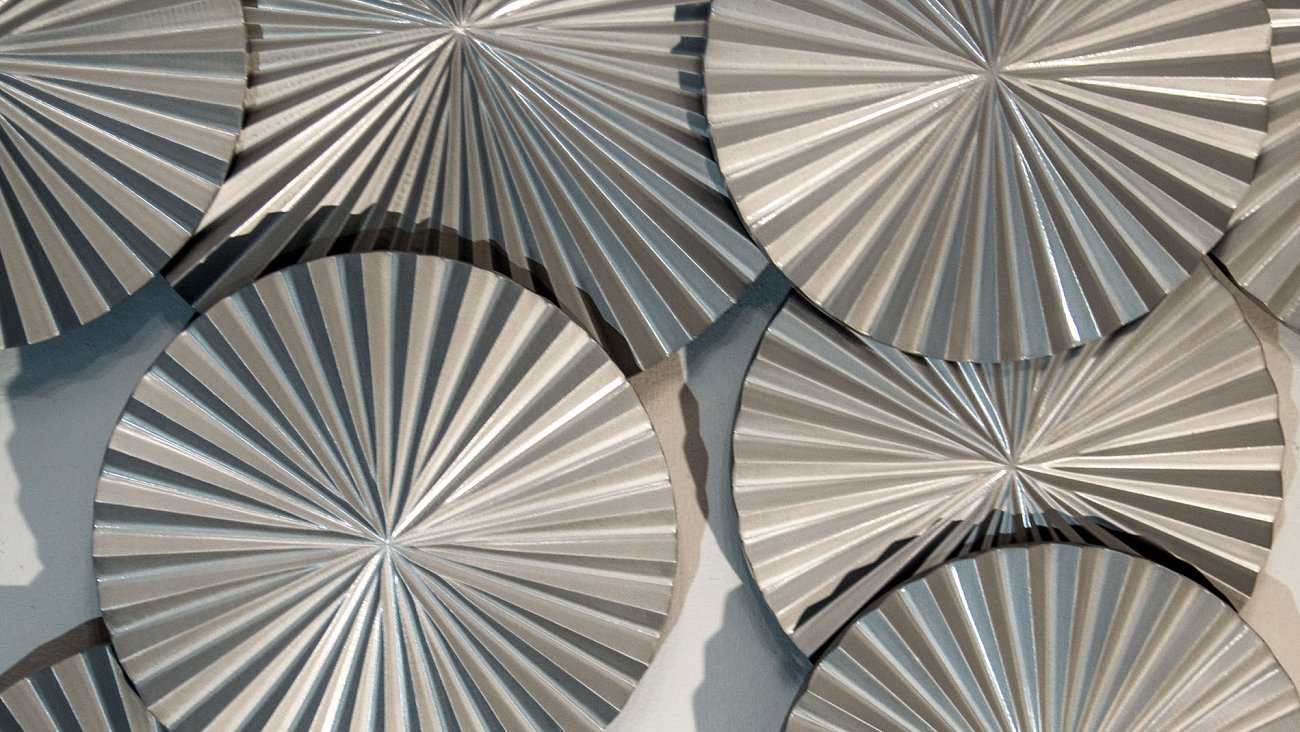 Панно декоративное настенное из дерева 175х160 см серебряное Silver-11 EVENHOME  00-3878821 Серебро  - Вид №2