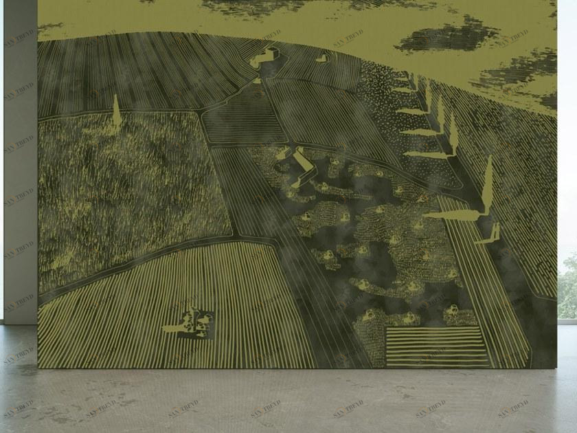 Affreschi & Affreschi Рулонные экологические штукатурные обои с пейзажами Season 1 sun-id-1459780