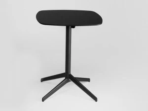 ENEA Квадратный стол со складывающейся столешницей из алюминия и hpl Pile