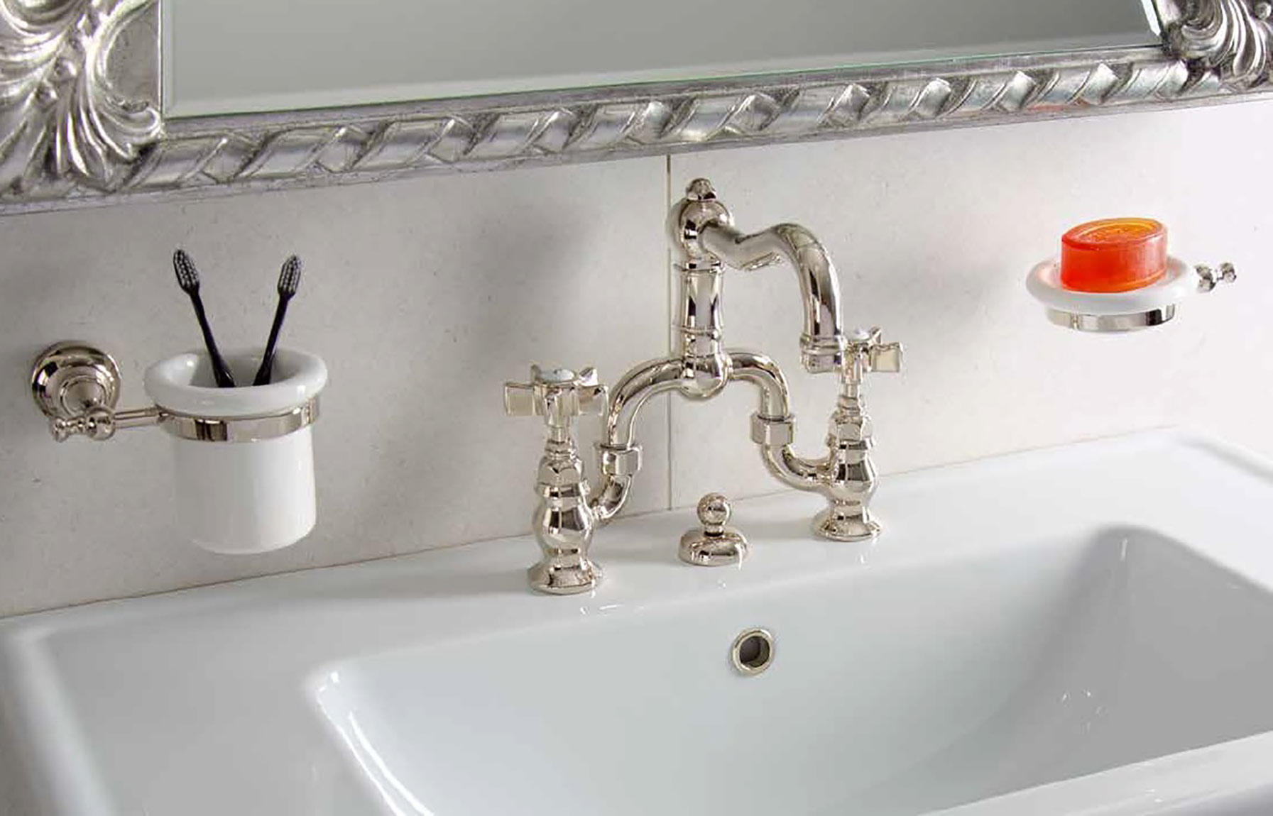 1402 ** 18 Комплект ванны с дуплексным душем Nicolazzi Series Traditional  - Вид №9