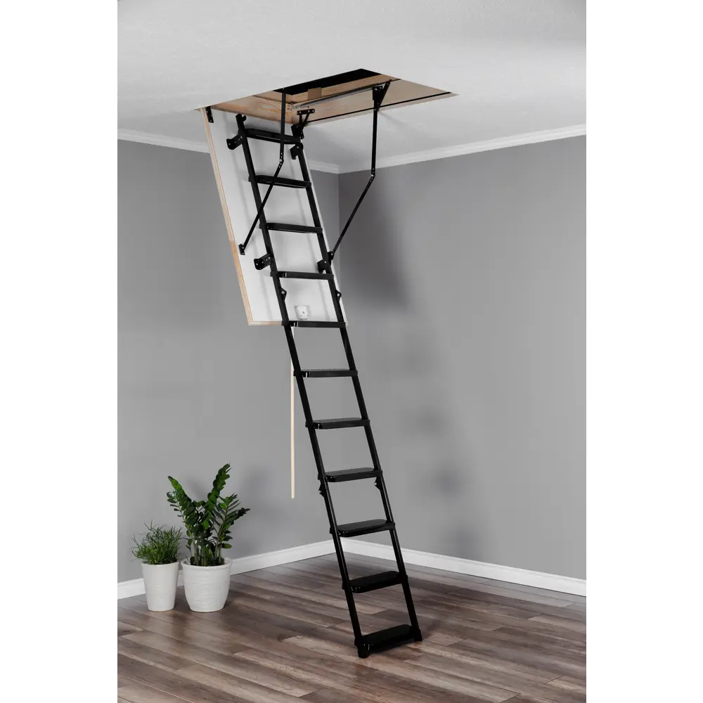 Лестница чердачная складная с секциями Metal T3 60x120x280 см 83771087 STLM-2179385 OMAN  - Вид №1