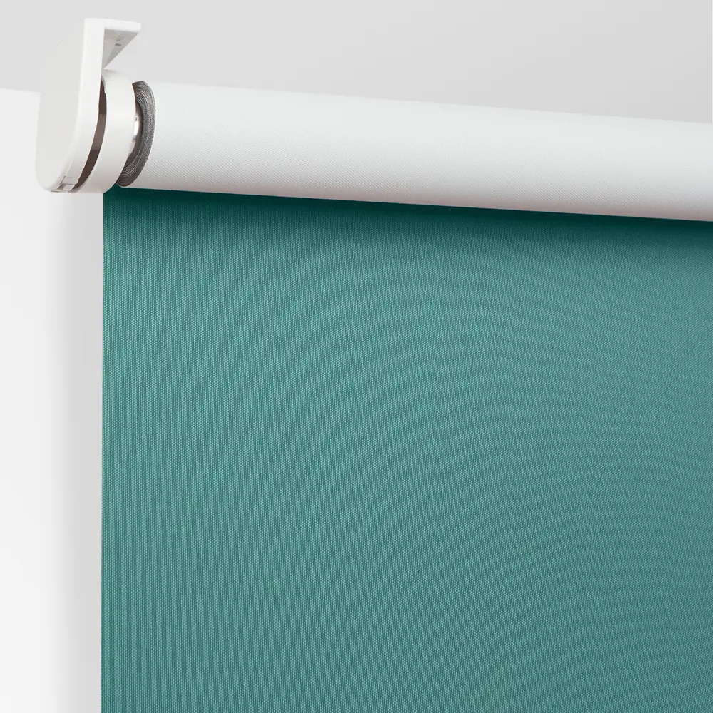 82688264 Штора рулонная блэкаут Inspire Santos 50x160 см бирюзовая Celadon 2 STLM-1539339 - Вид №4