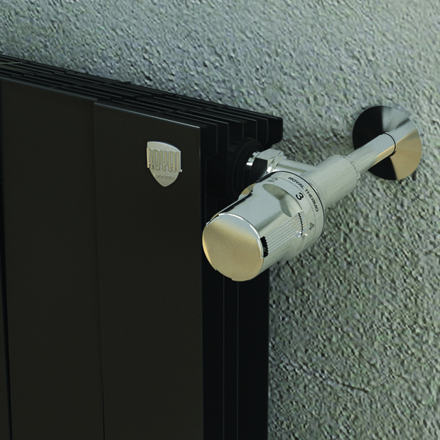 Радиатор биметаллический Royal Thermo PianoForte Noir Sable (черный)  - 10 секций sun-id-645987 - Вид №4