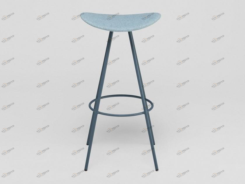 ENEA Высокий табурет на жердочке из стали и ткани Coma sun-id-1366318