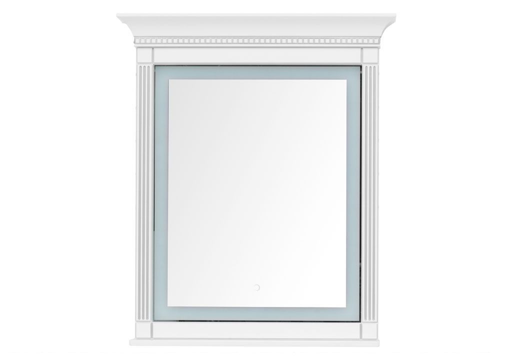 Зеркало Aquanet Селена 90 белый/серебро 00201646 - Вид №1