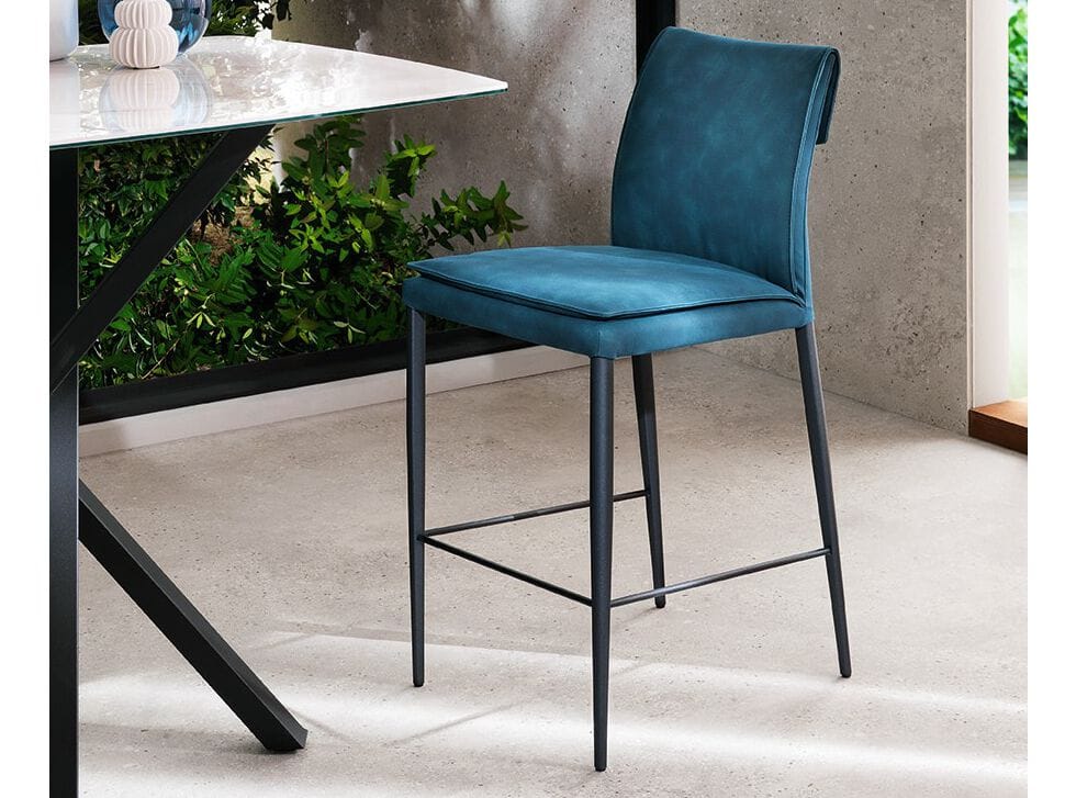 Мягкий стул со спинкой RIFLESSI MAVI ARCH-00079812