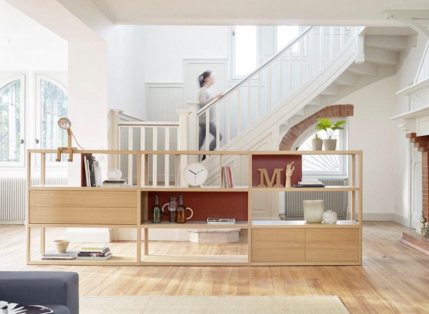 TREKU Самонесущий книжный шкаф из массива дерева Kai sun-id-1510808 - Вид №8