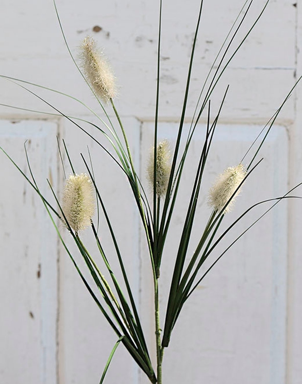 5204 788 a2 Трава искусственная заячий хвост, 4-х кратная, 85 см, бежево-зеленая H-andreas  - Вид №1