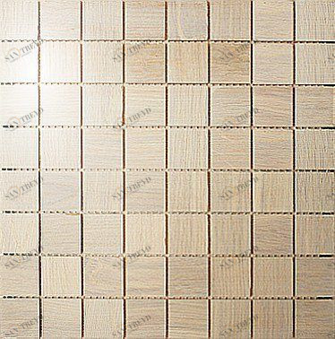 Мозаика и 3D панели из дерева Da Vinci Мозаика 8x8 White 044 Дуб Селект (Гладкая) 288х288 мм 1301100044