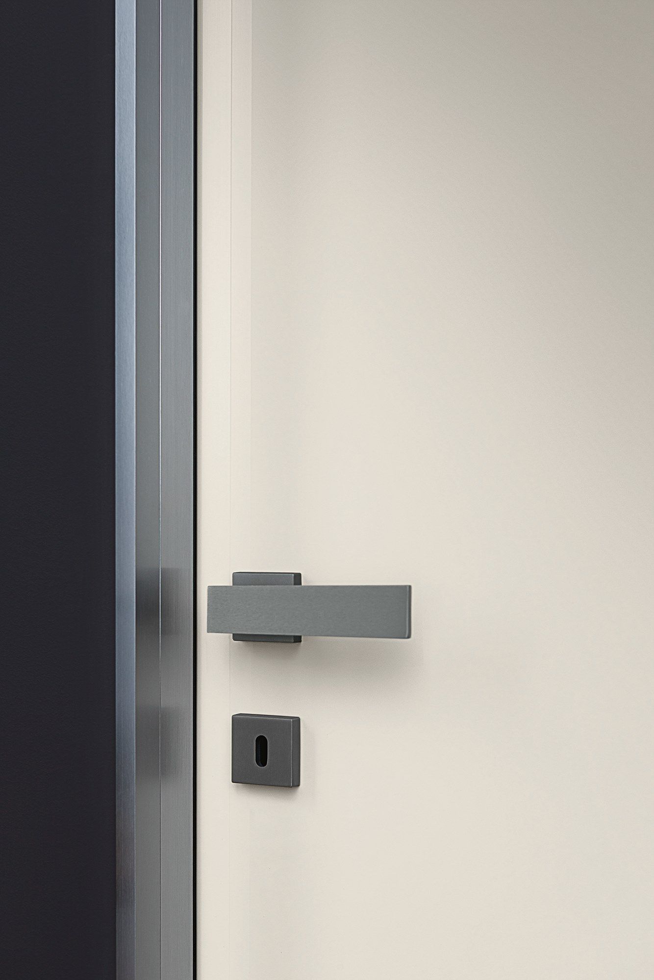 Алюминиевая и стеклянная распашная дверь с выдвижными петлями Lualdi двери ARCH-00112123 - Вид №14