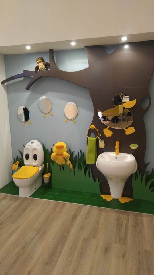 DC360-00CB00E-0000 DUCKY Унитаз детский с биде Creavit Ducky  - Вид №4