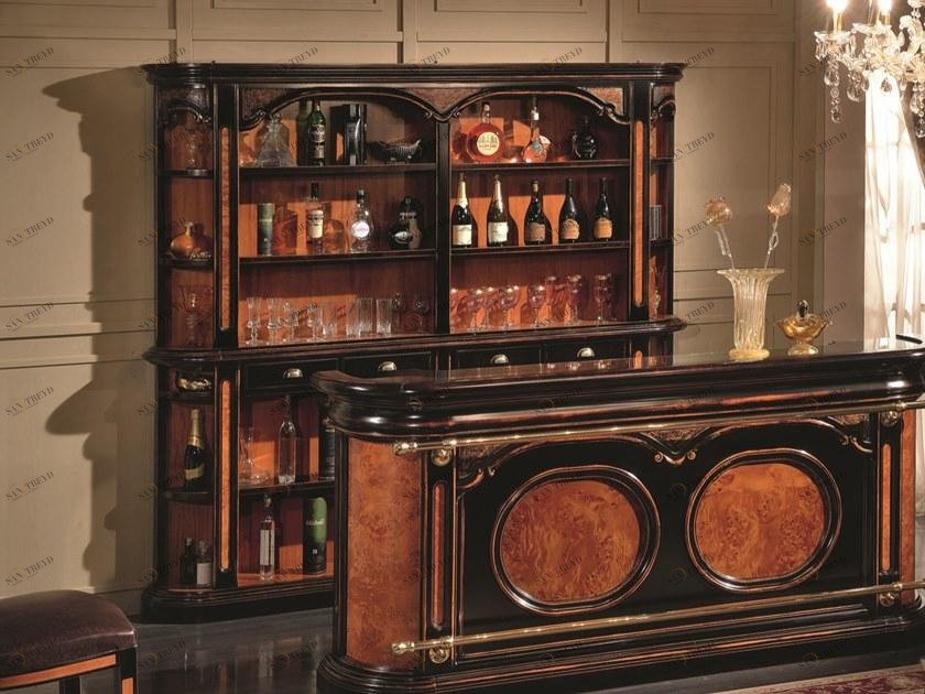 SCAPPINI & C Буфет из орехового дерева с ящиками 35th anniversary 356/2