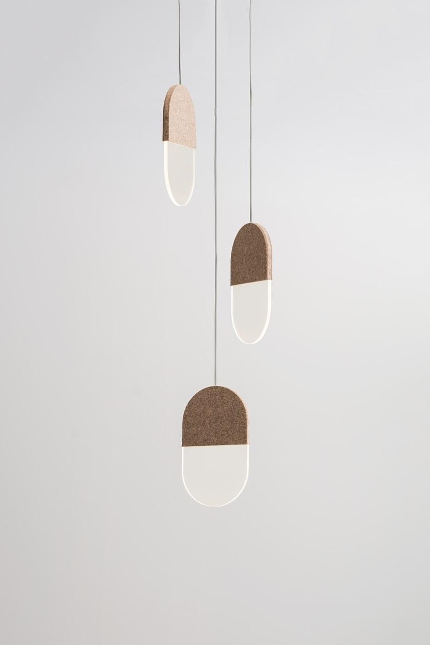 ANDlight Подвесной светильник из фетра Slab sun-id-1353849 - Вид №2