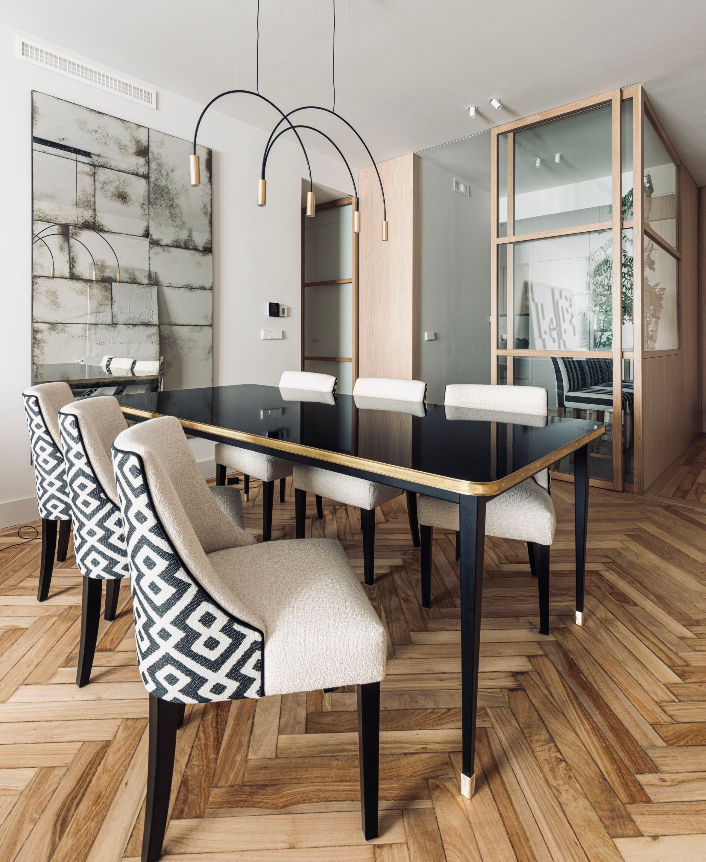 Прямоугольное зеркало в рамке Jover+Valls PATCHWORK ARCH-00090768 - Вид №3