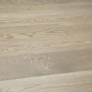 Массивная доска Challe Boulogne Серый Дуб Натур с брашью (Текстурированная) 400-2000х150 мм.